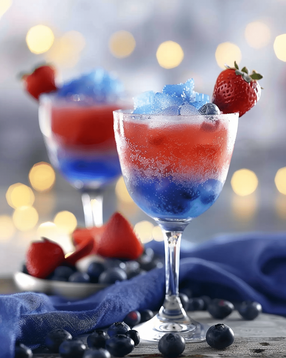 Red, White & Blue Daiquiri