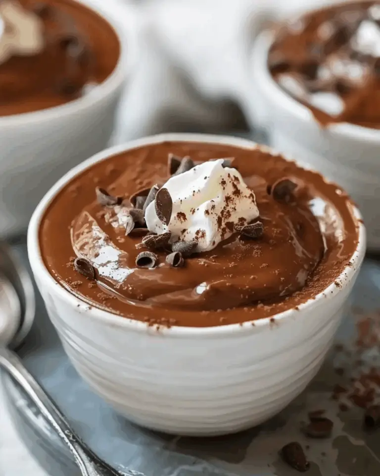 Chocolate Pudding Recipe