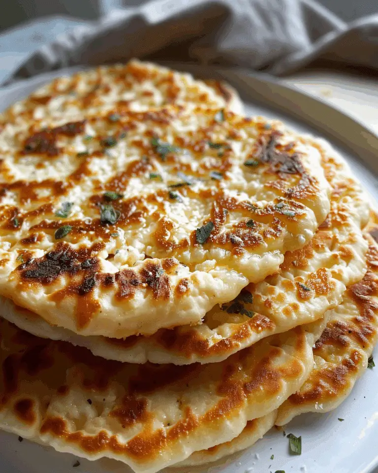 Crispy 2-Ingredient Cottage Cheese Flatbread