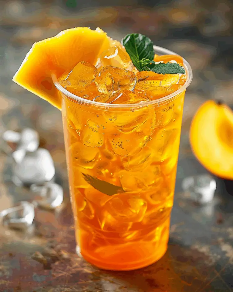 Mango Iced Tea Recipe