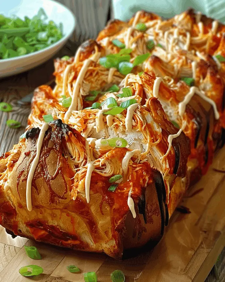 Buffalo Chicken Pull-Apart Bread