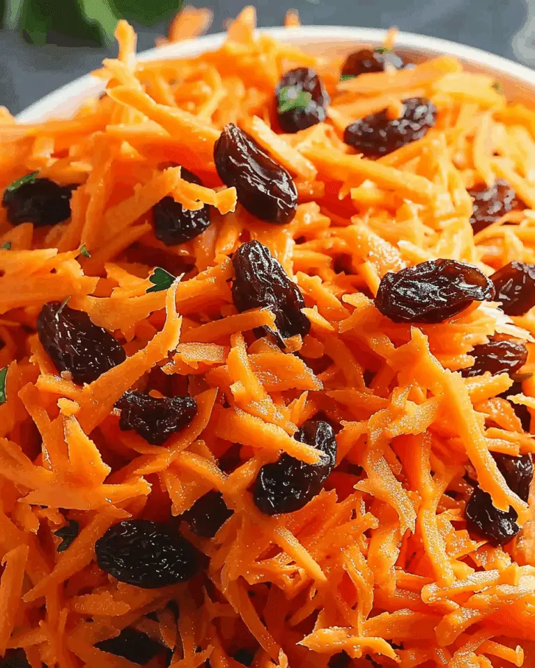 Creamy Carrot and Raisin Salad