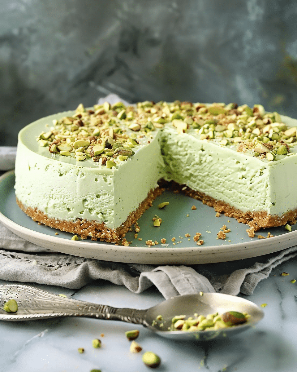 Pistachio Cheesecake