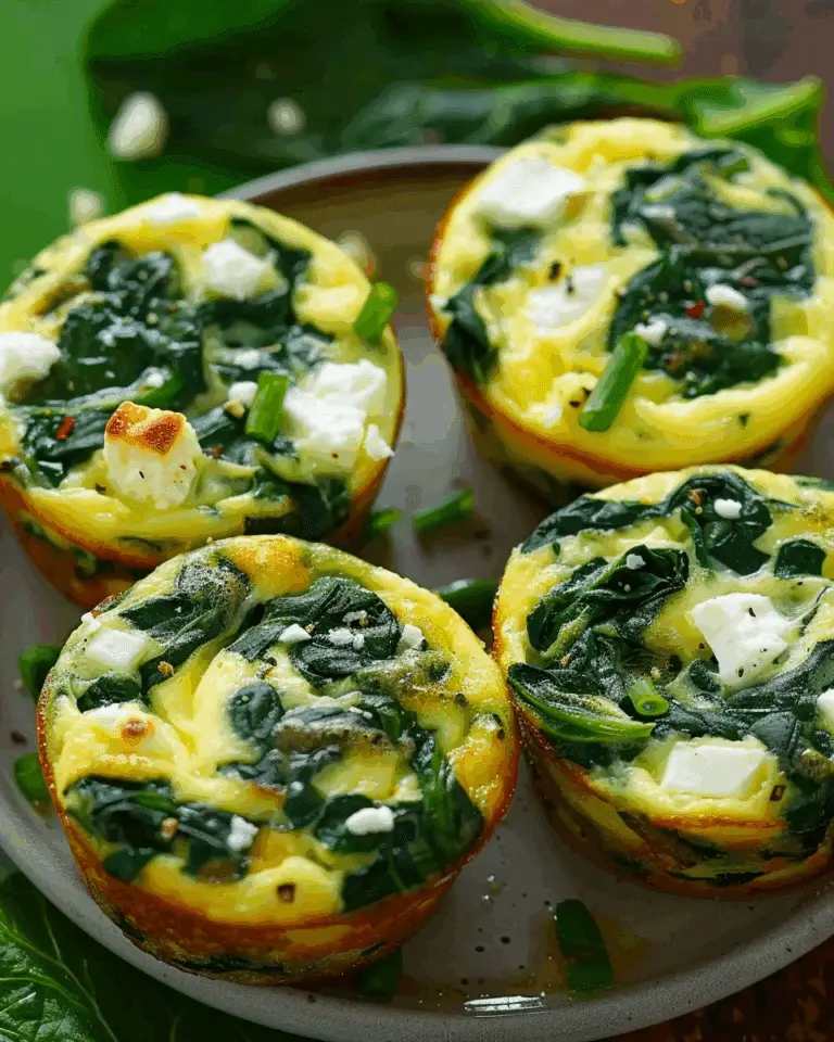 Spinach & Feta Egg Muffins