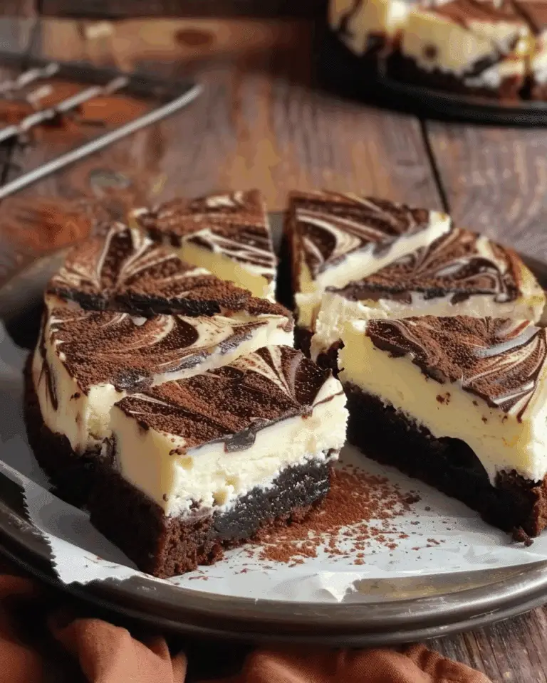 Easy Brownies Cheesecake