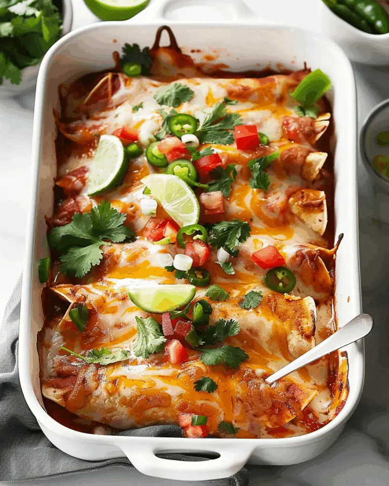 Easy Chicken Enchiladas (Just 35 Minutes!)