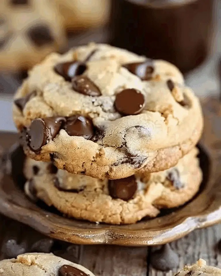 Gooey Chocolate Chip Cookies