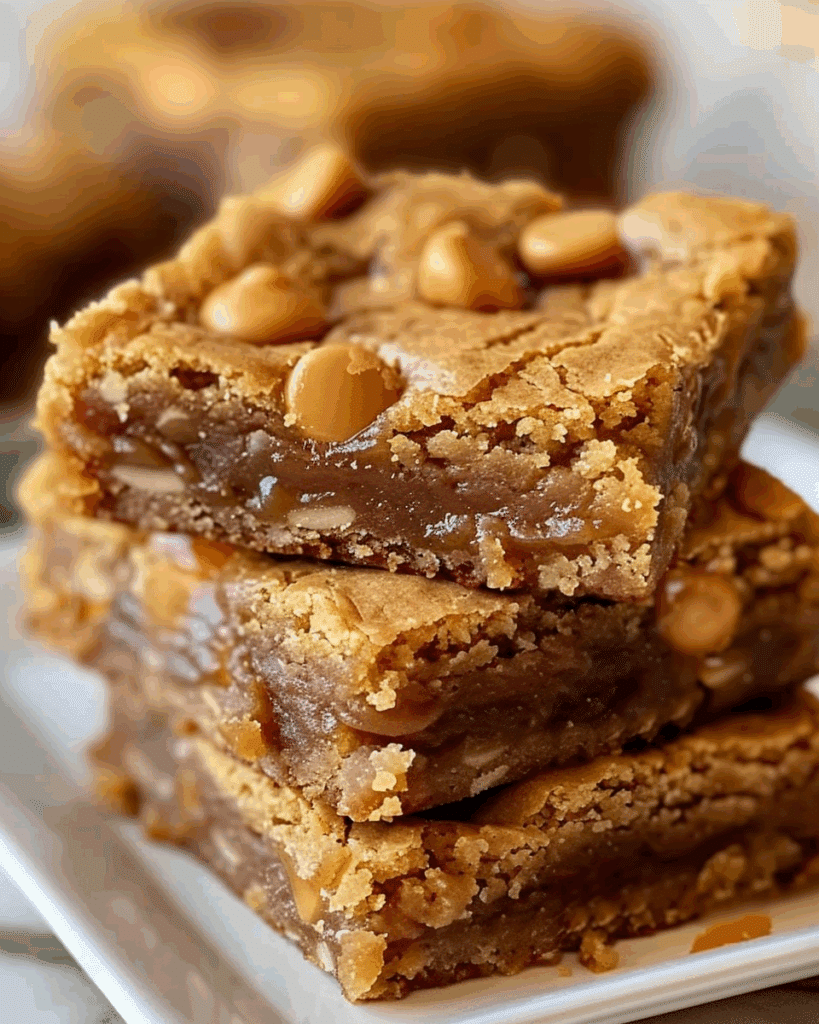 Grandma's Chewy Butterscotch Blondies | Cook Splash