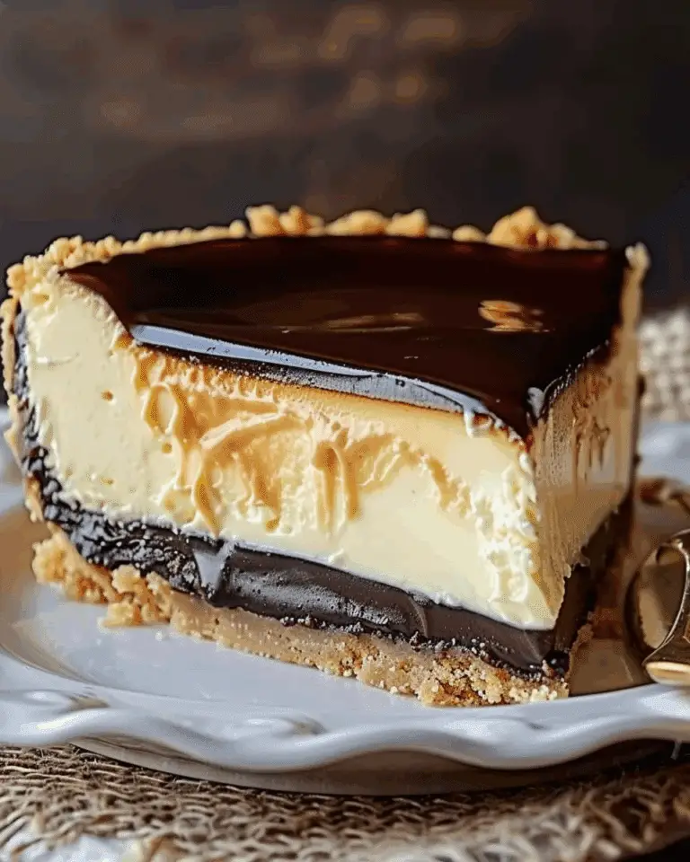 Boston Cream Pie Cheesecake