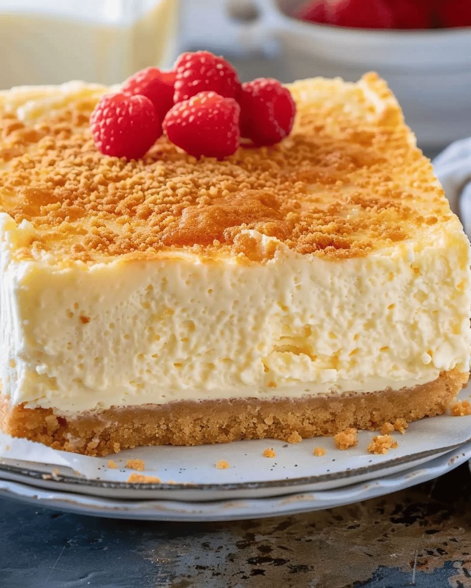 Classic No-Bake Woolworth Cheesecake
