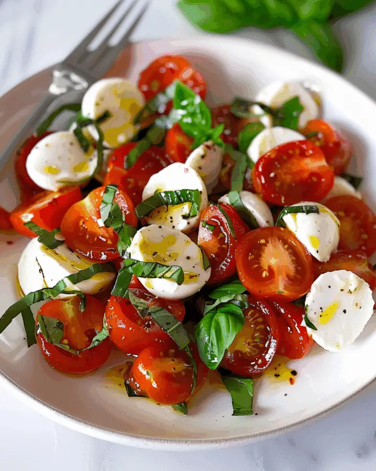 Cherry Tomato Caprese Salad