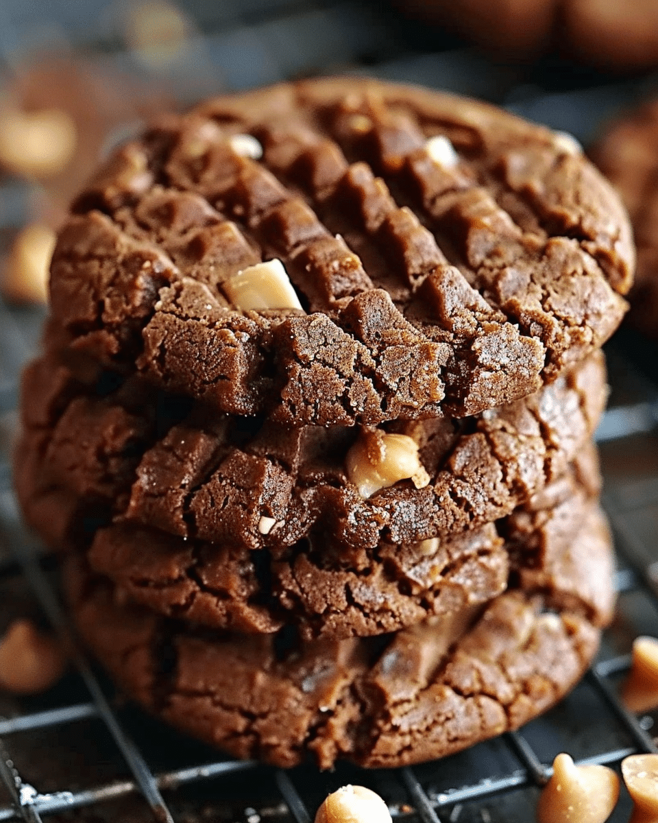 Chocolate Peanut Butter Cookies