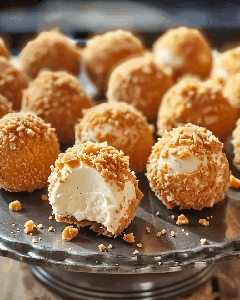 No-Bake Pumpkin Cheesecake Balls
