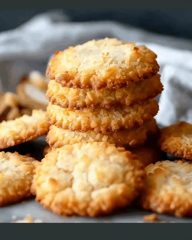5-Minute Coconut Butter Cookies