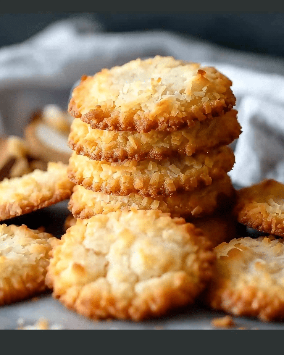 5-Minute Coconut Butter Cookies