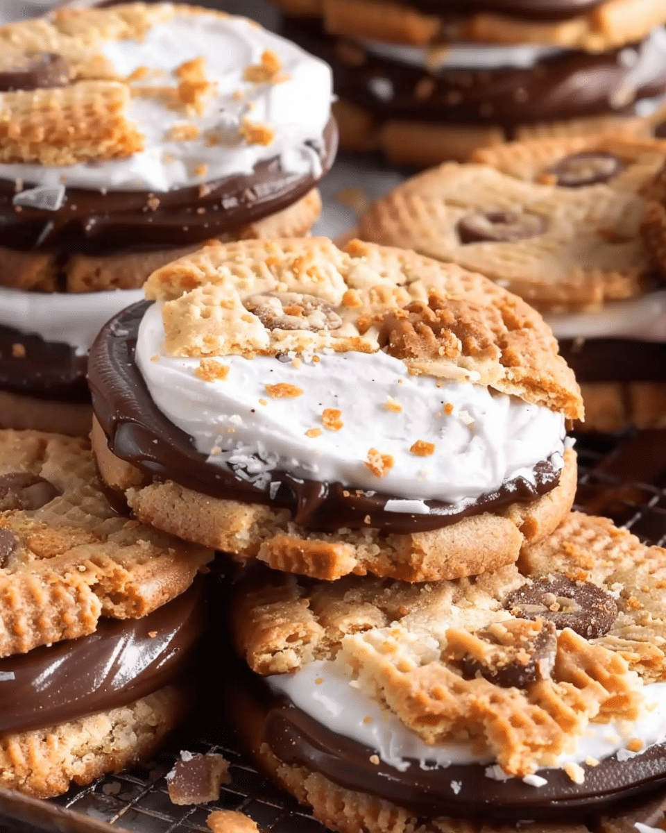 Ritz S’mores Cracker Cookies