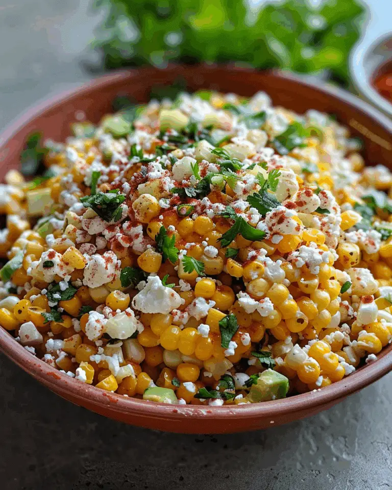 Amazing Mexican Street Corn Salad: 3 Secrets for a Perfect Bowl