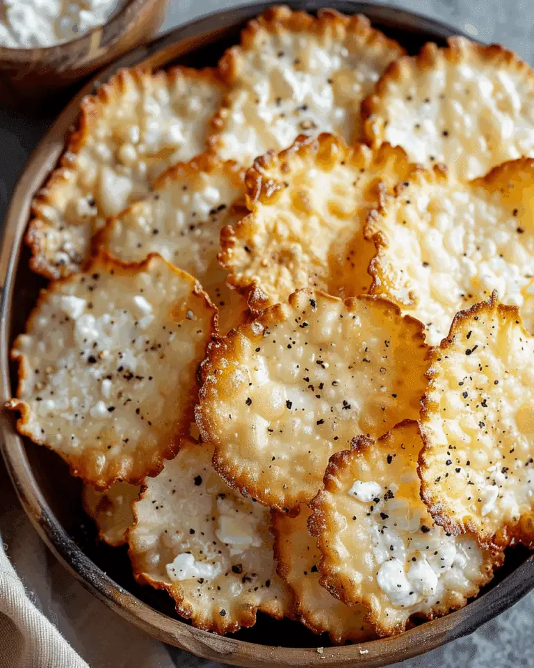 Cottage Cheese Chips: A Guilt-Free Snack I Love to Make