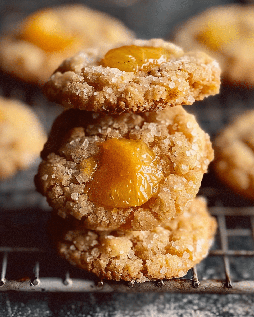 Peach Cobbler Cookies