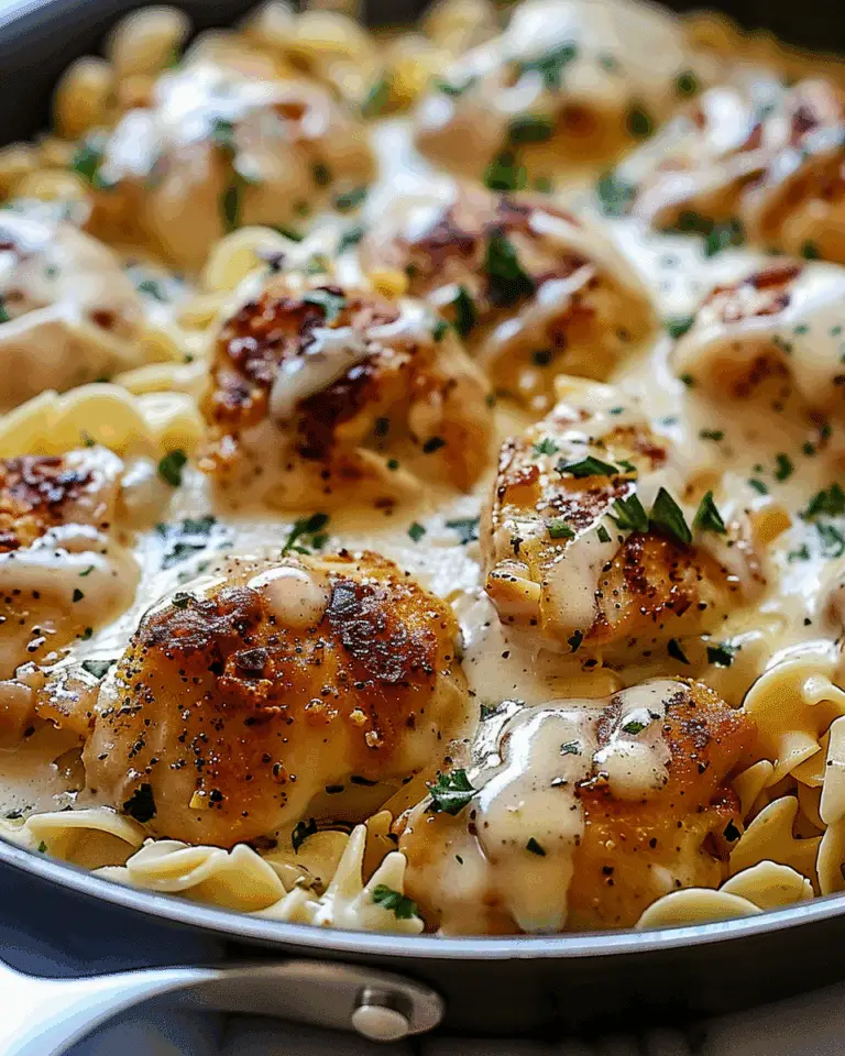 One-Pan Chicken with Buttered Noodles