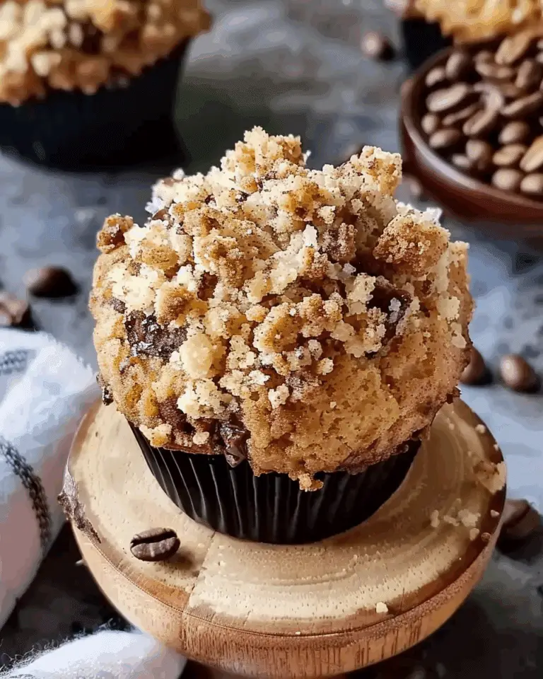 Coffee Crumble Muffins