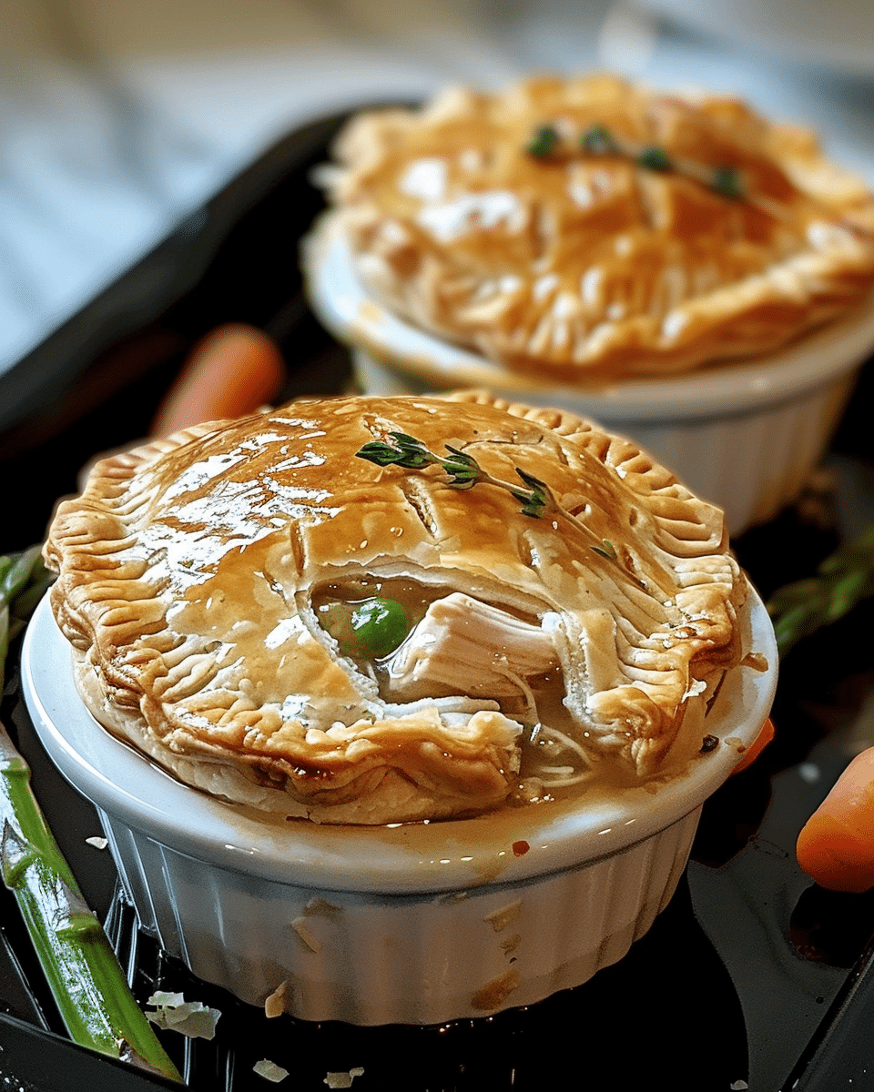 Irresistible Mini Chicken Pot Pies