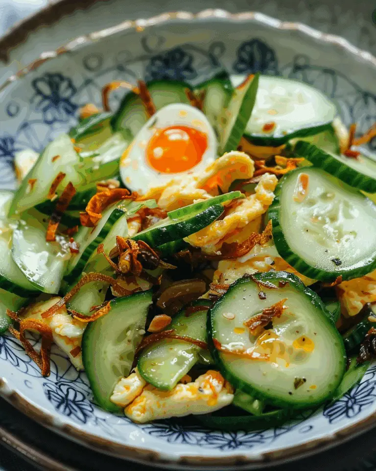 Cucumber and Egg Stir Fry