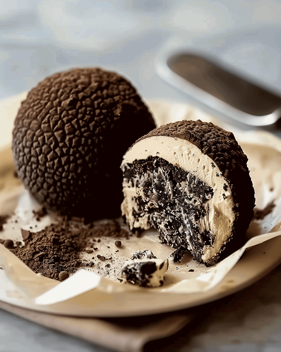 Tartufo: A Frozen Italian Masterpiece with a Sweet Surprise Inside