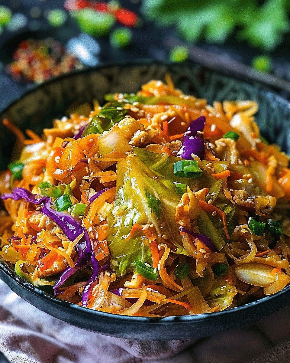 Asian Cabbage Stir Fry: An Amazing Ultimate Recipe