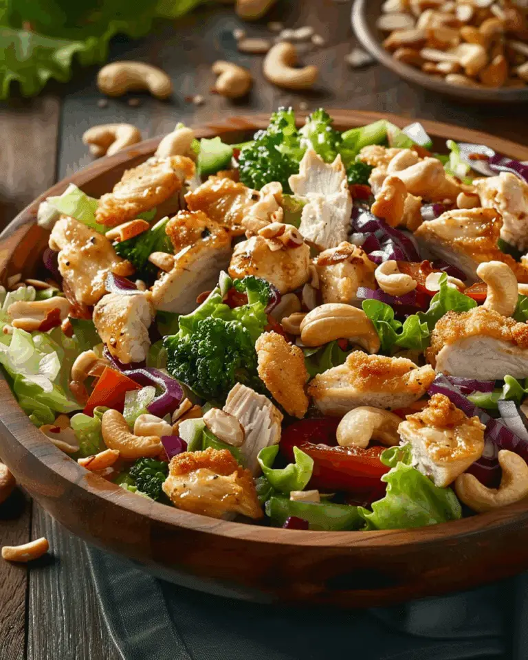 Chicken Cashew Crunch Salad
