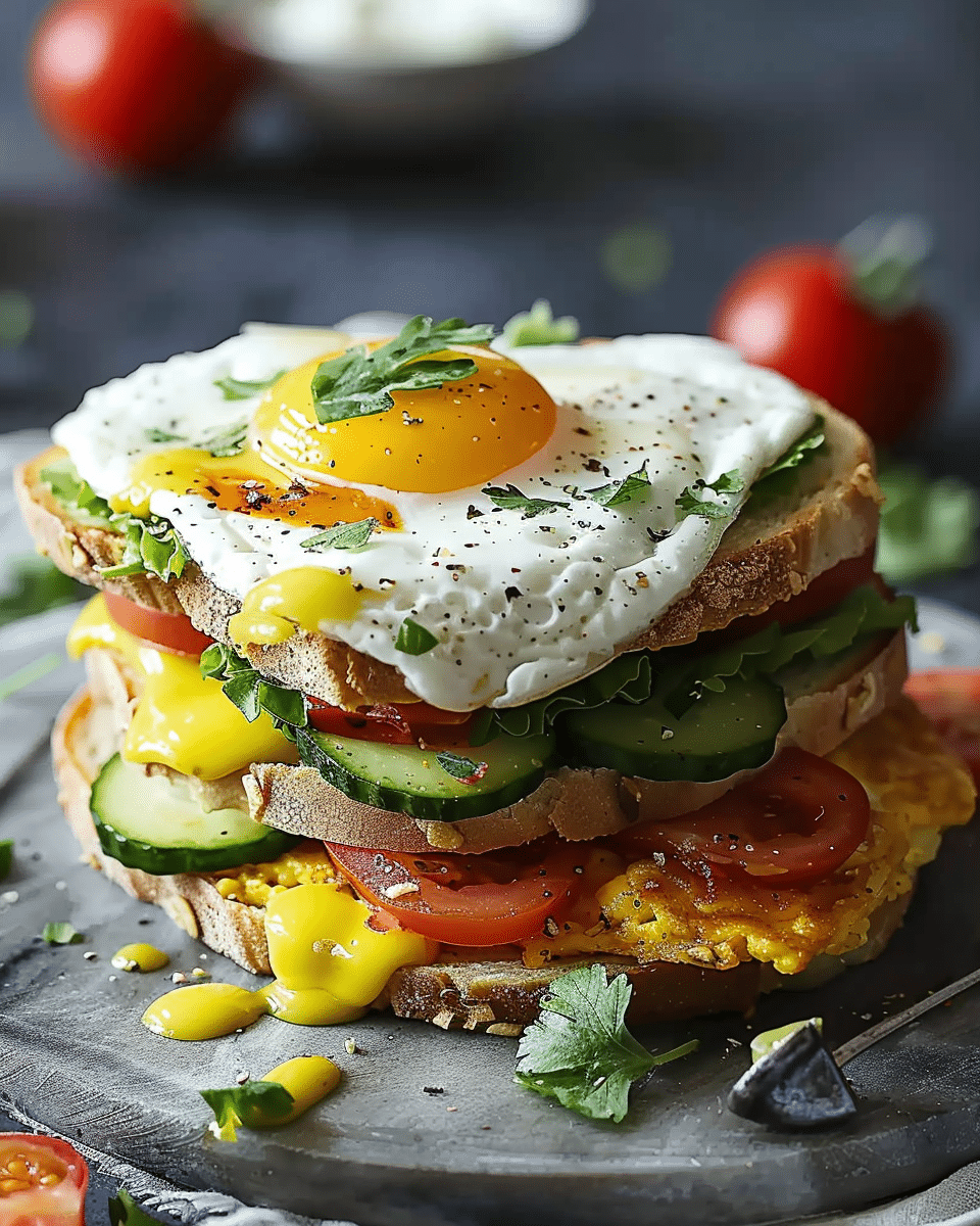 Healthy Breakfast Sandwich 