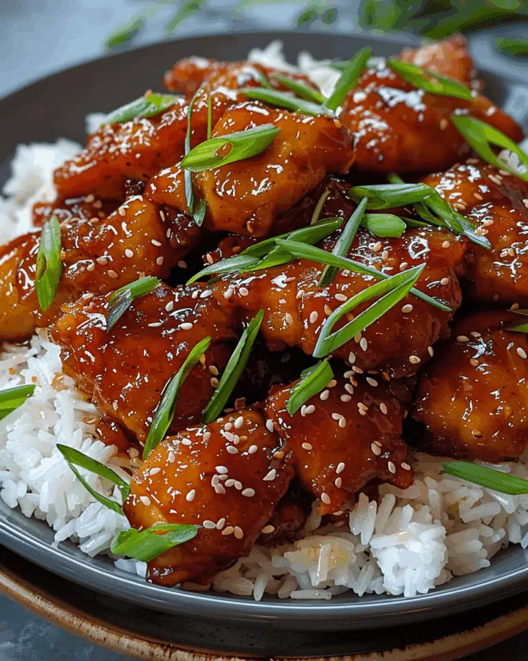 Honey Garlic Chicken