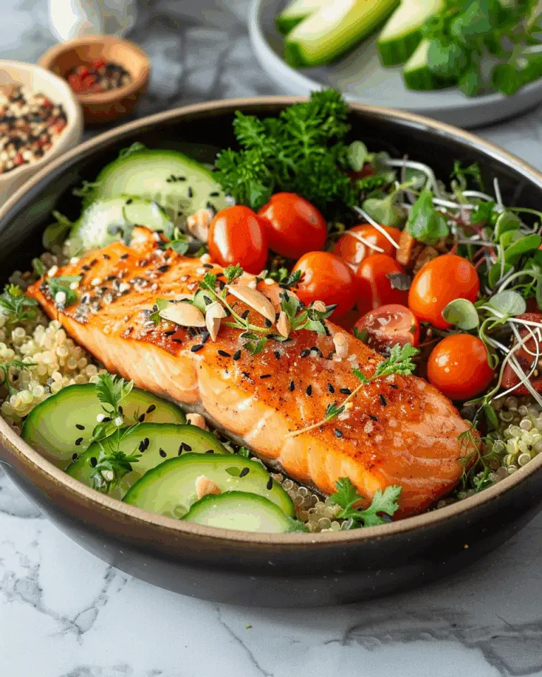Salmon and Quinoa Bowl Recipe: A Healthy, Protein-Packed Meal