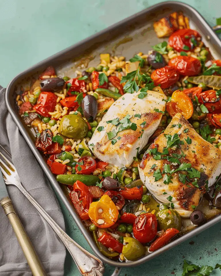 Need a Mediterranean Vacation? This Sheet-Pan Dinner Is the Next Best Thing