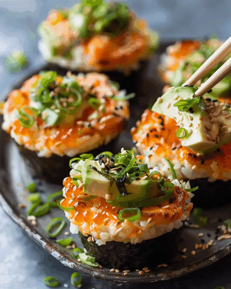 Muffin Tin Sushi Cups