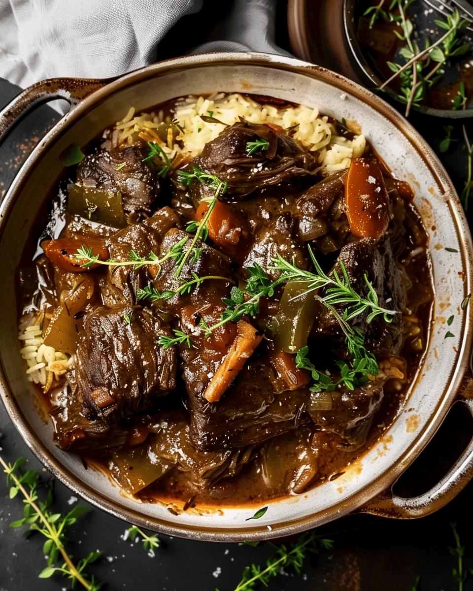 Slow Cooked SUMMER Beef Casserole That Tastes Like a Backyard Hug