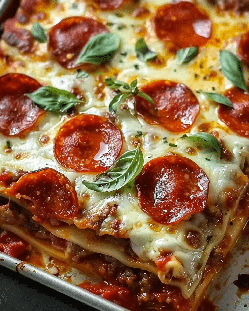 Pizza Lasagna Recipe