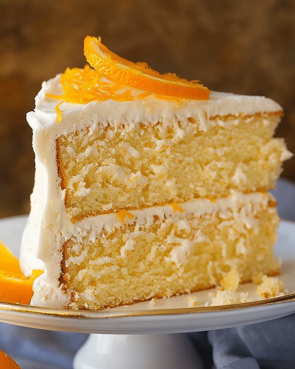 Orange Cake Recipe