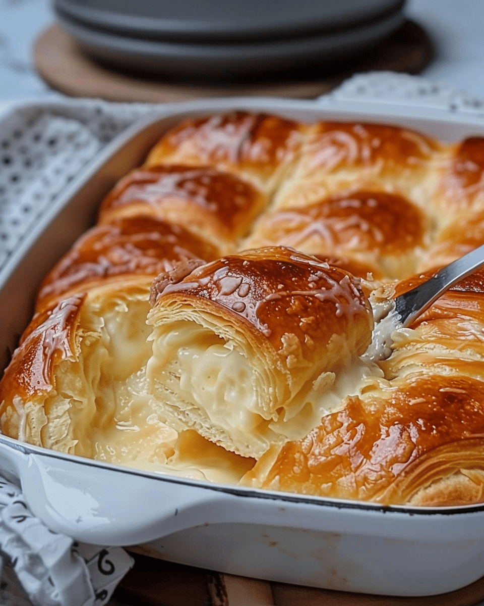 Cheesecake Crescent Rolls Casserole