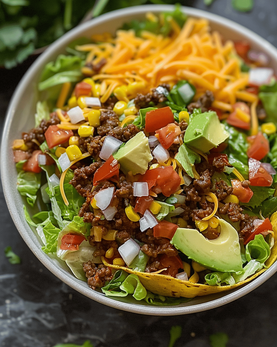 Beef Taco Salad