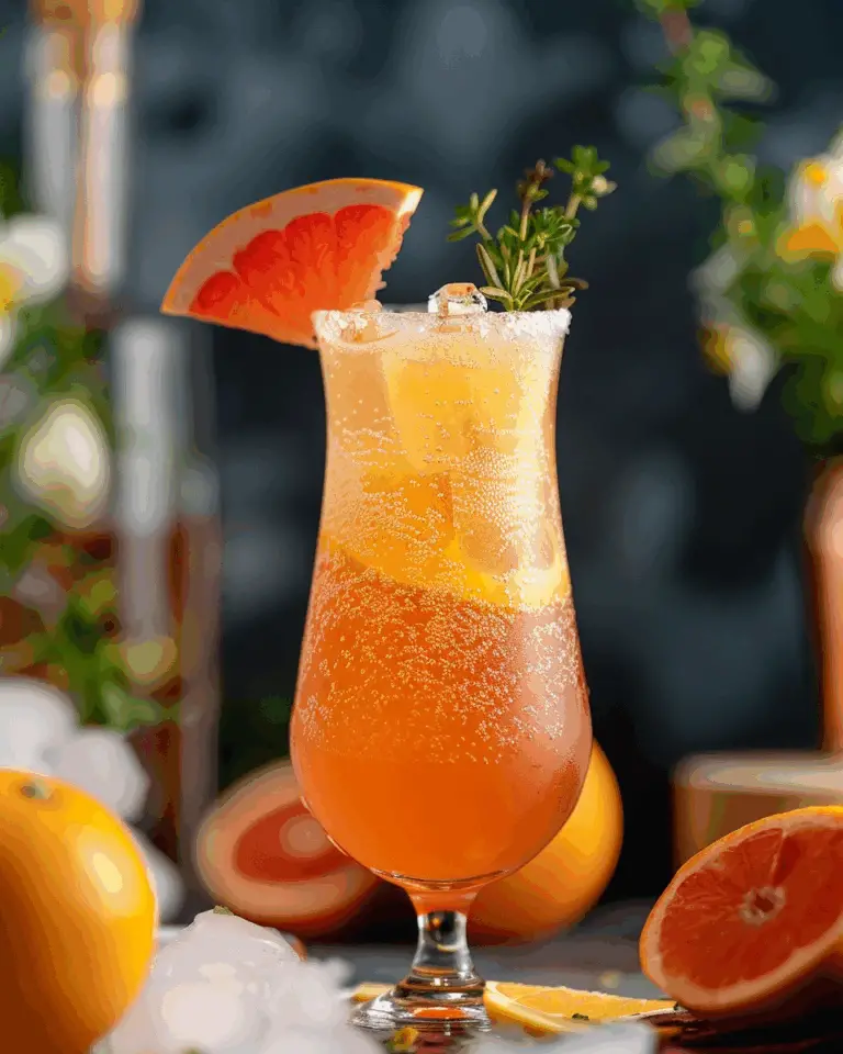 Grapefruit Spritz Mocktail