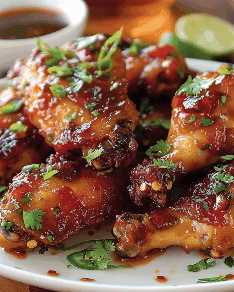 Mango Habanero Chicken Wings