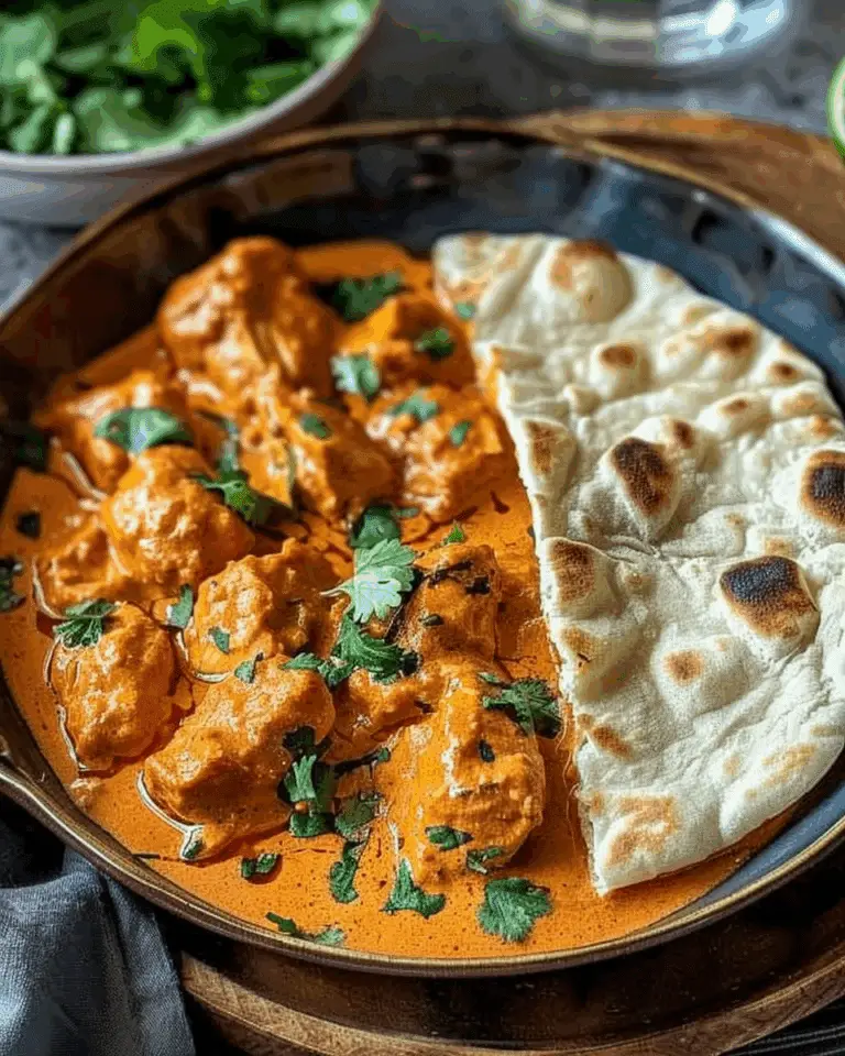 Butter Chicken with Naan