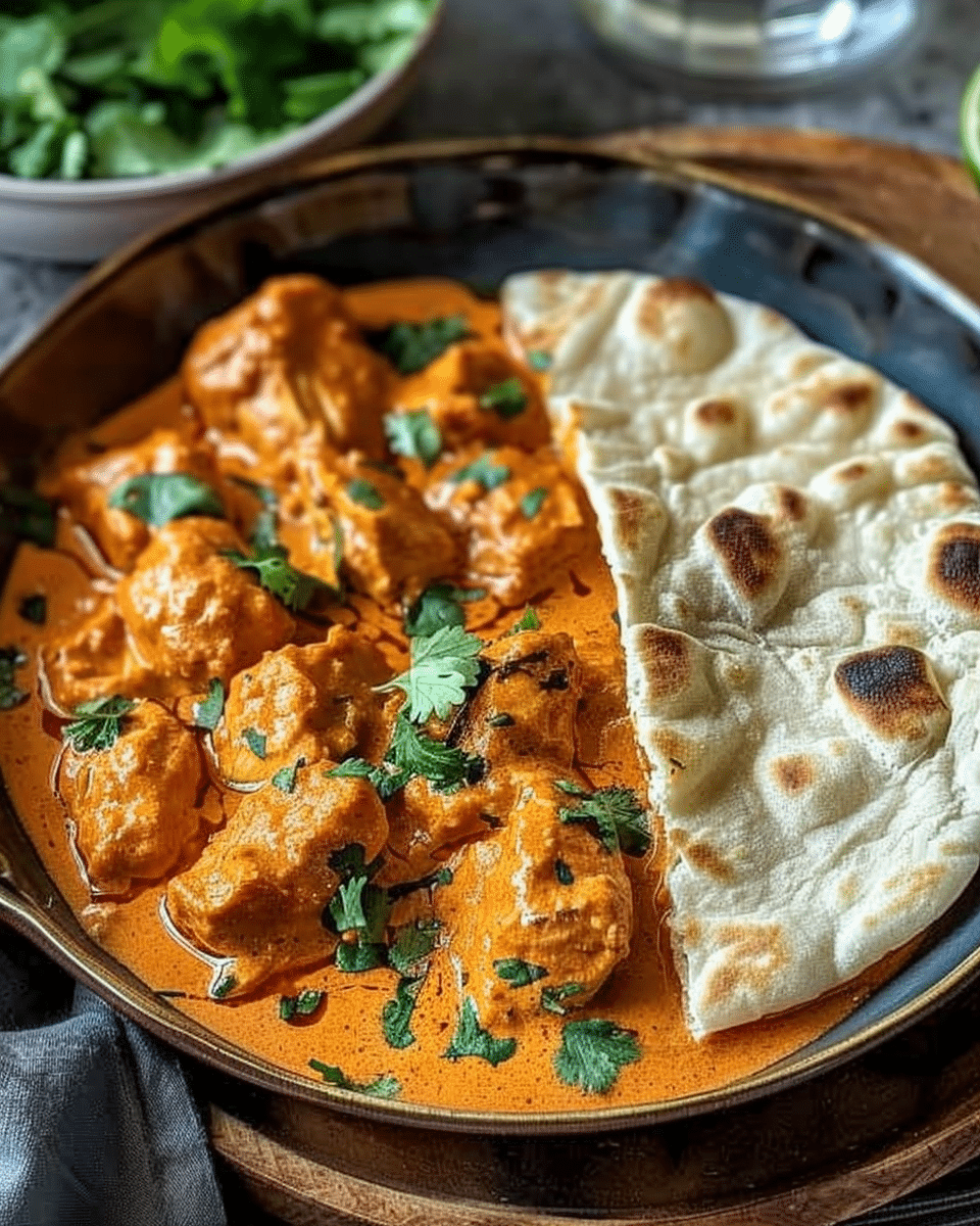 Butter Chicken with Naan