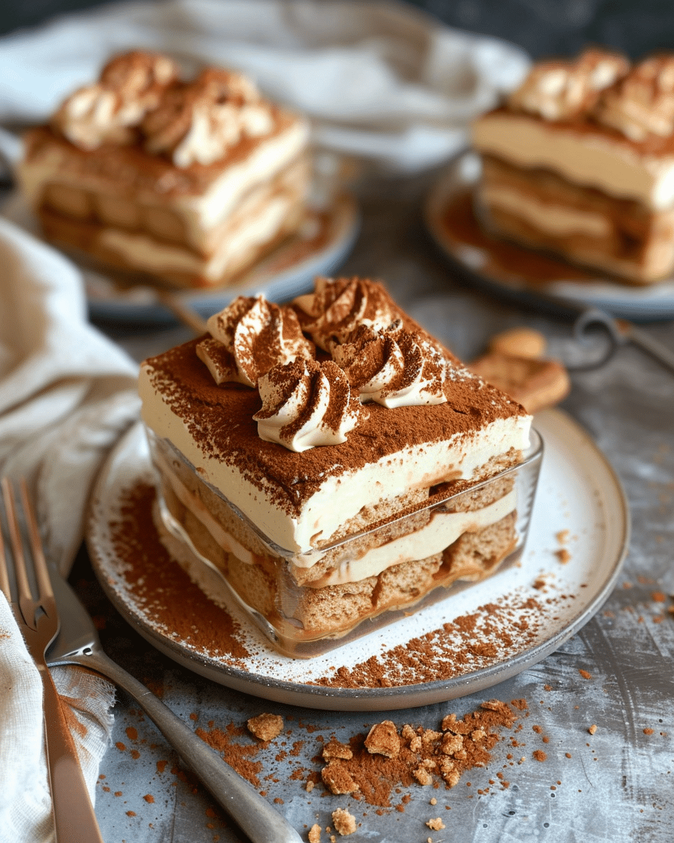 Easy Biscoff Tiramisu