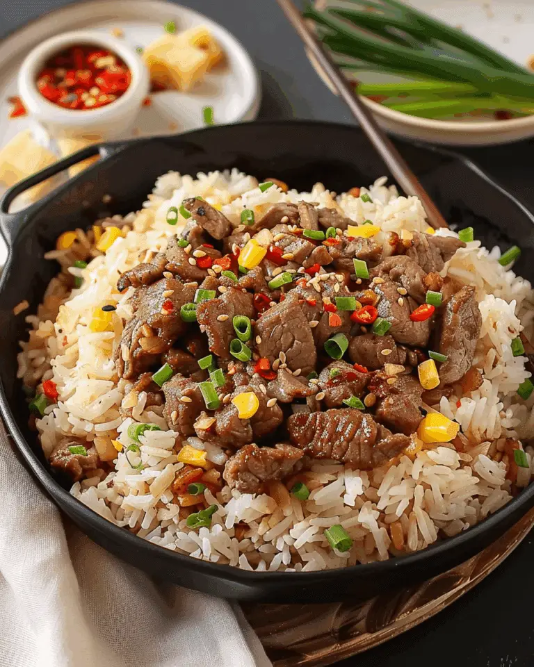 Beef Pepper Rice (Better than Pepper Lunch)