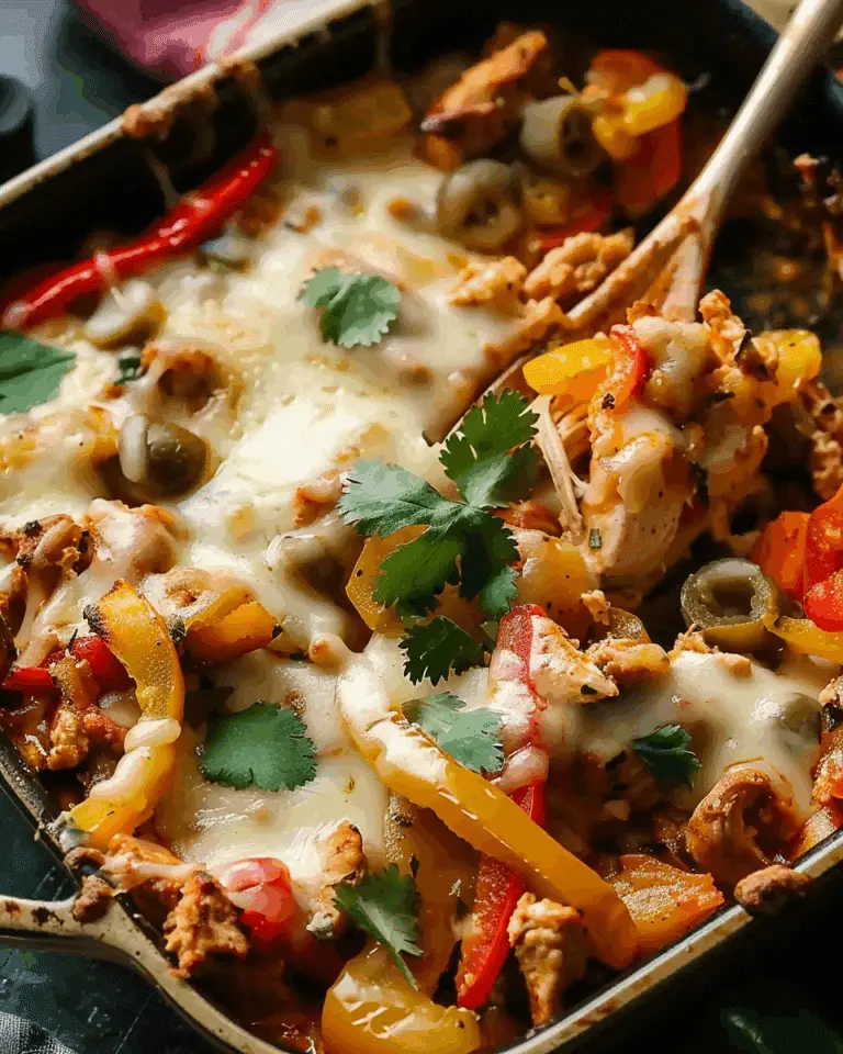 Chicken Fajita Casserole