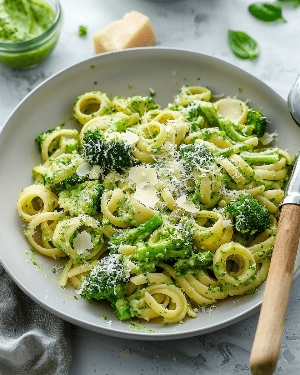 Light and Healthy Broccoli Pasta