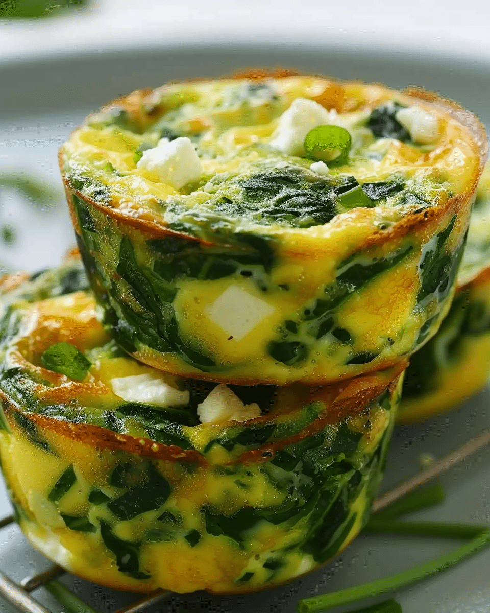 Spinach & Feta Egg Muffins