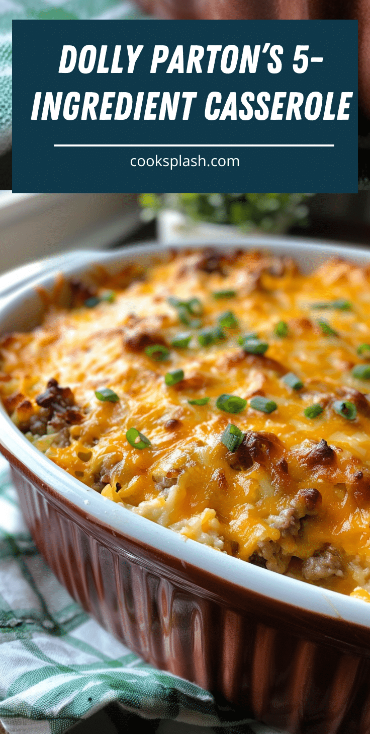 Dolly Parton’s 5-Ingredient Casserole That Saves Dinner in 30 Minutes